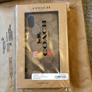 Coach iPhone X case